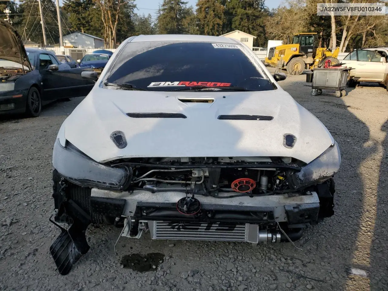 2015 Mitsubishi Lancer Evolution Mr VIN: JA32W5FV8FU010346 Lot: 43275095