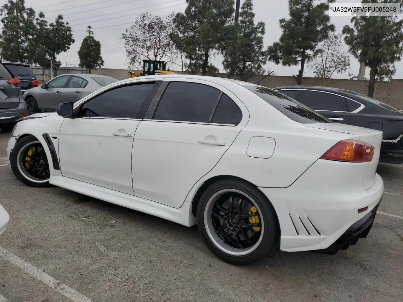 2015 Mitsubishi Lancer Evolution Mr VIN: JA32W5FV5FU005248 Lot: 53923665