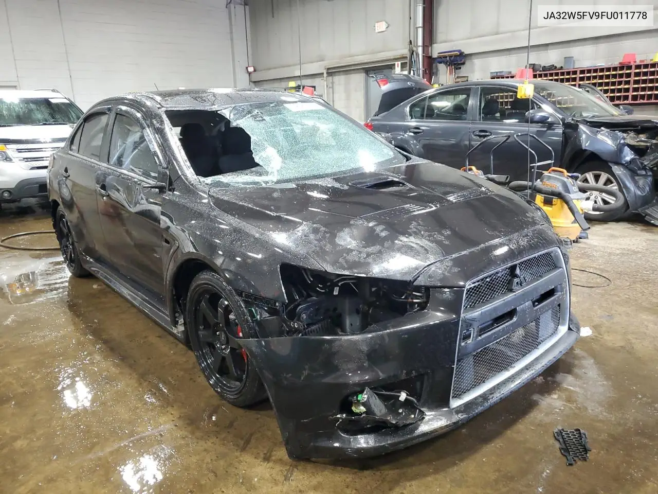 2015 Mitsubishi Lancer Evolution Mr VIN: JA32W5FV9FU011778 Lot: 59581905