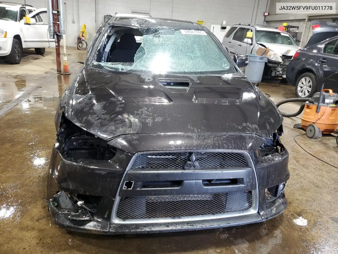 2015 Mitsubishi Lancer Evolution Mr VIN: JA32W5FV9FU011778 Lot: 59581905