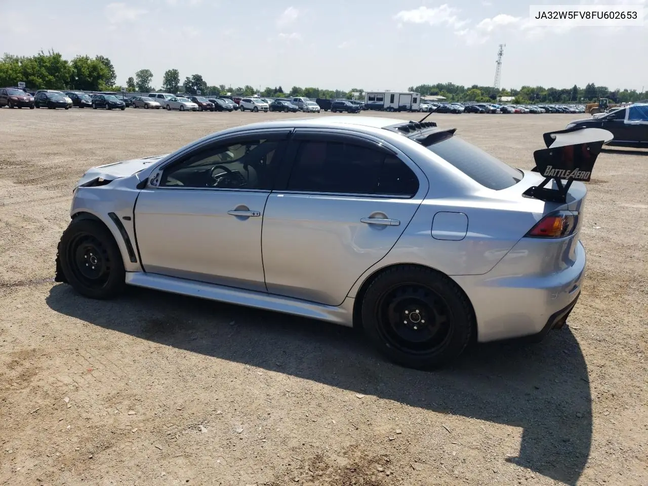 2015 Mitsubishi Lancer Evolution Mr VIN: JA32W5FV8FU602653 Lot: 62551245