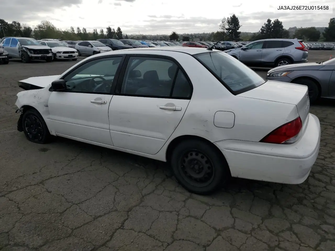 2002 Mitsubishi Lancer Es VIN: JA3AJ26E72U015458 Lot: 52980475