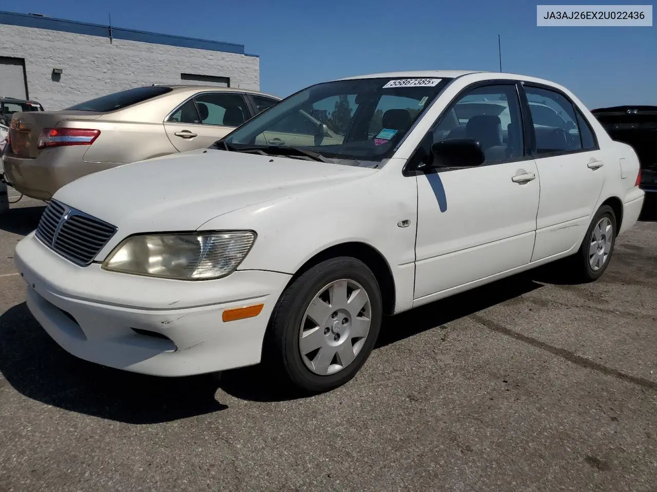 2002 Mitsubishi Lancer Es VIN: JA3AJ26EX2U022436 Lot: 55867385