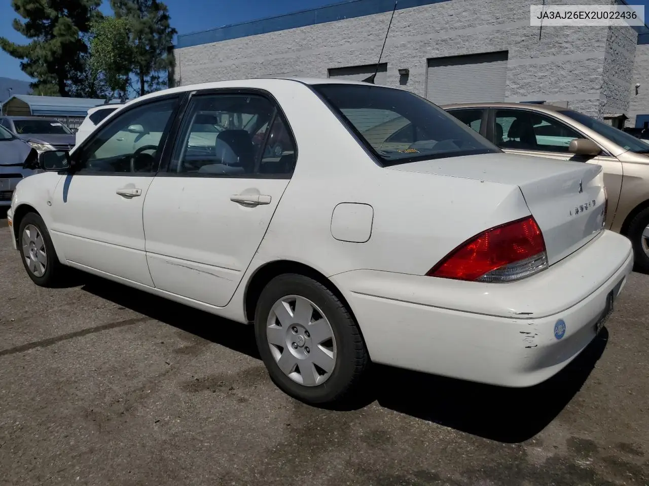 2002 Mitsubishi Lancer Es VIN: JA3AJ26EX2U022436 Lot: 55867385