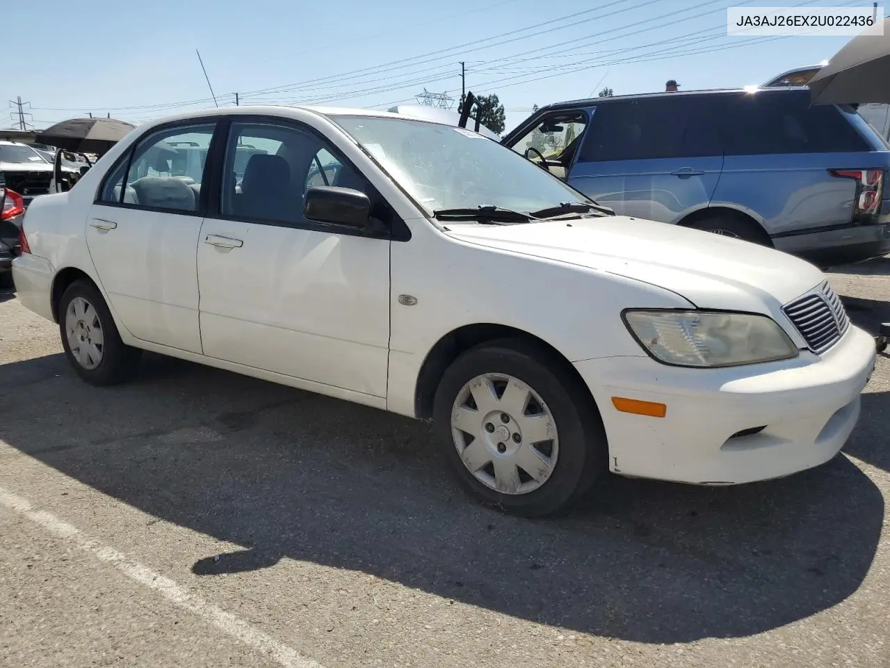 2002 Mitsubishi Lancer Es VIN: JA3AJ26EX2U022436 Lot: 55867385