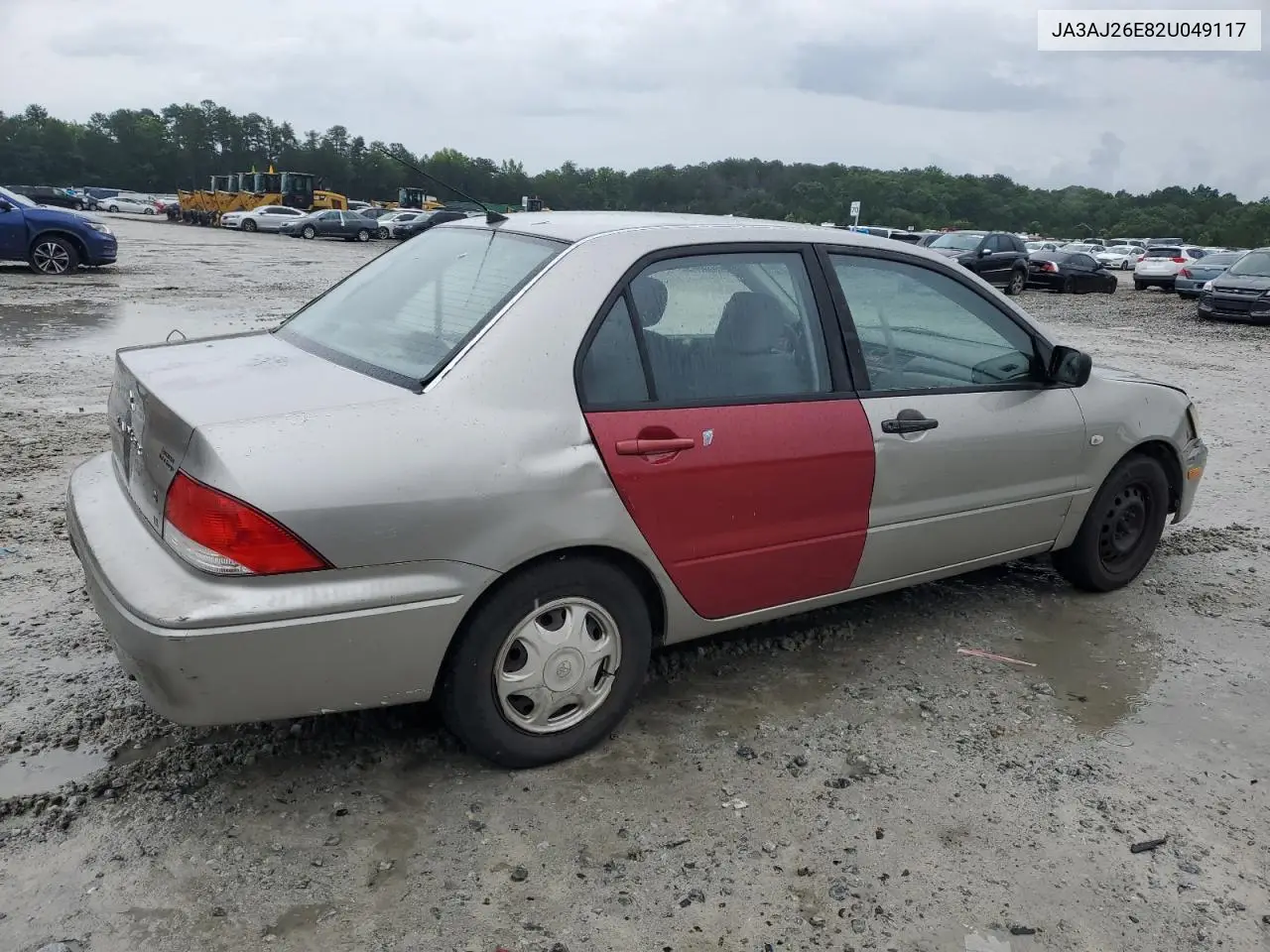 2002 Mitsubishi Lancer Es VIN: JA3AJ26E82U049117 Lot: 58744625