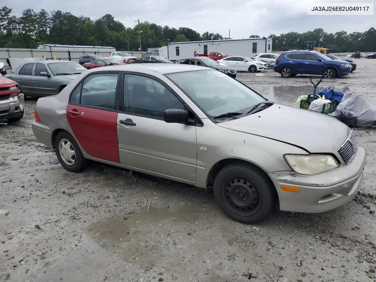 2002 Mitsubishi Lancer Es VIN: JA3AJ26E82U049117 Lot: 58744625