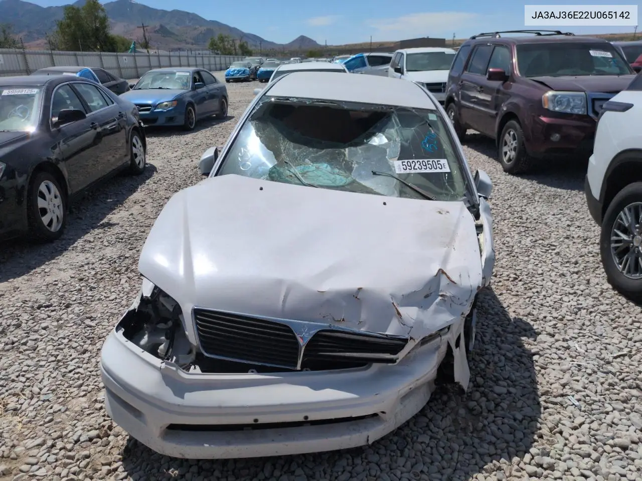 2002 Mitsubishi Lancer Ls VIN: JA3AJ36E22U065142 Lot: 59239505