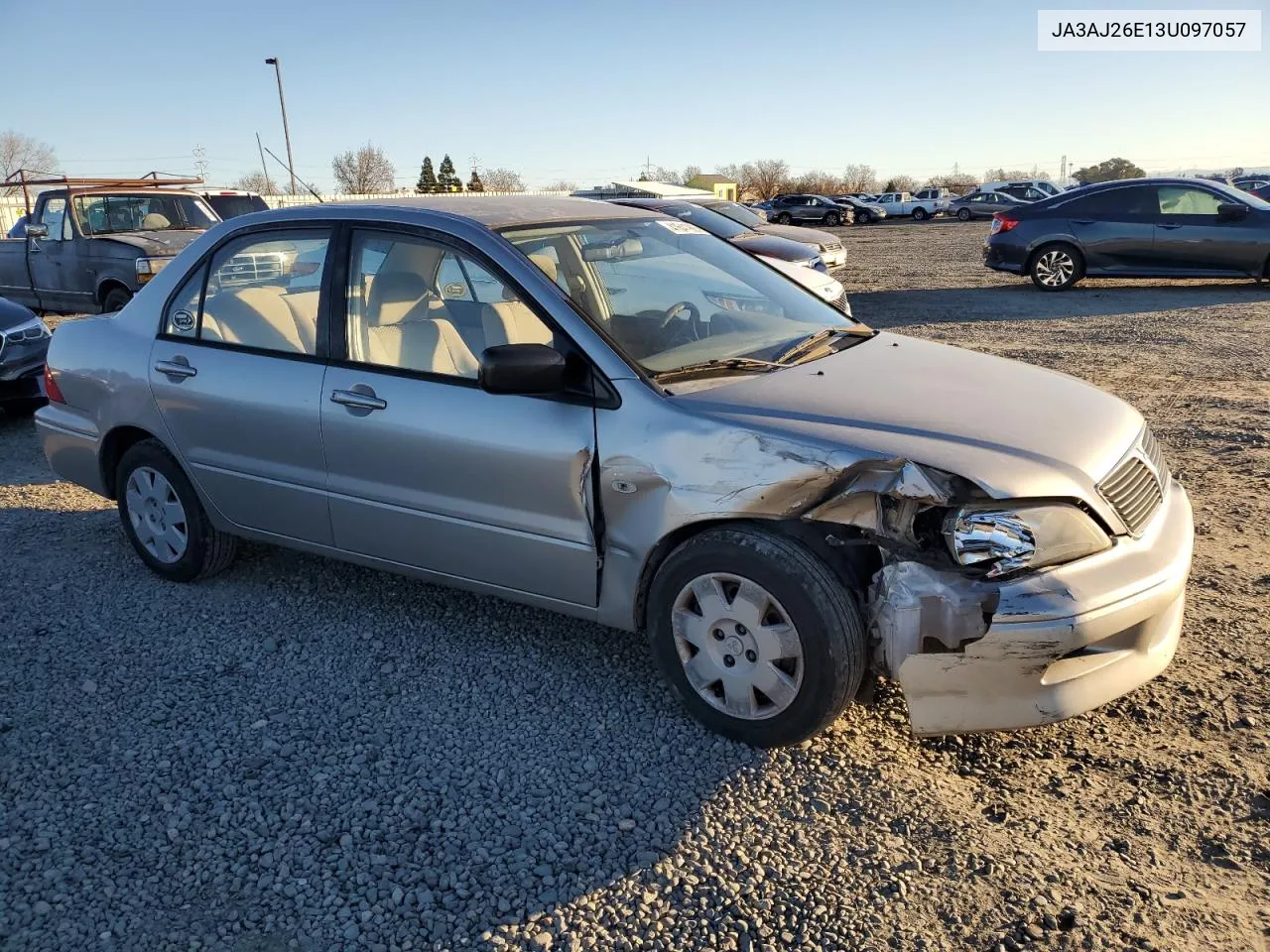 2003 Mitsubishi Lancer Es VIN: JA3AJ26E13U097057 Lot: 41641965