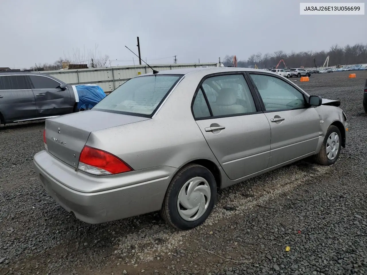 2003 Mitsubishi Lancer Es VIN: JA3AJ26E13U056699 Lot: 49589585