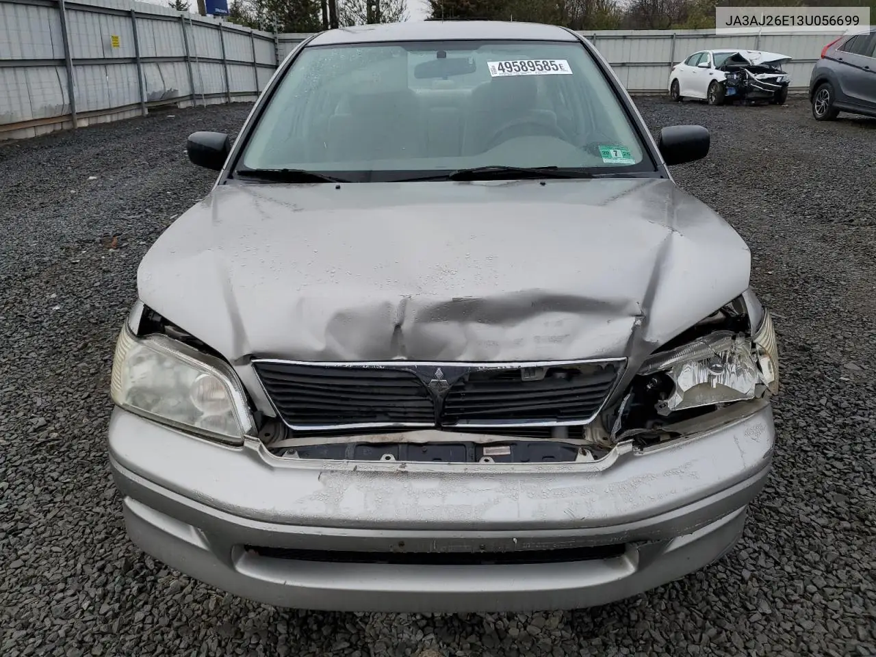 2003 Mitsubishi Lancer Es VIN: JA3AJ26E13U056699 Lot: 49589585