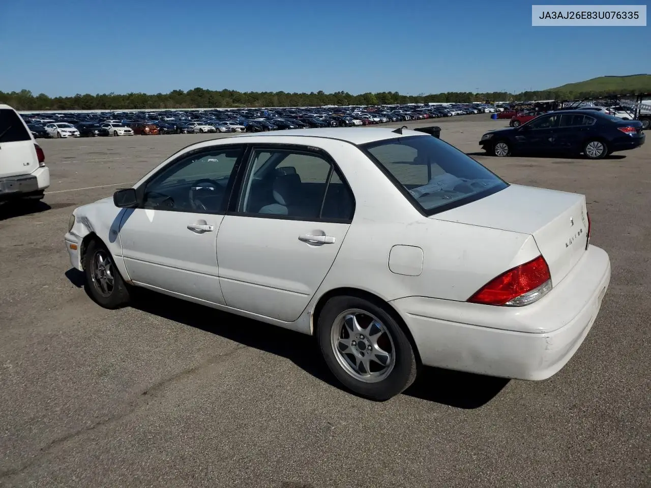 2003 Mitsubishi Lancer Es VIN: JA3AJ26E83U076335 Lot: 56541675