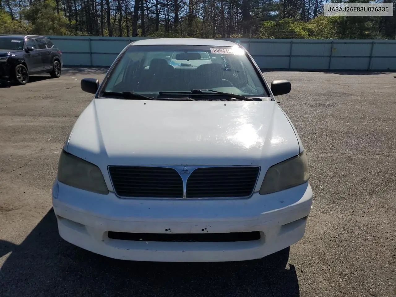 2003 Mitsubishi Lancer Es VIN: JA3AJ26E83U076335 Lot: 56541675