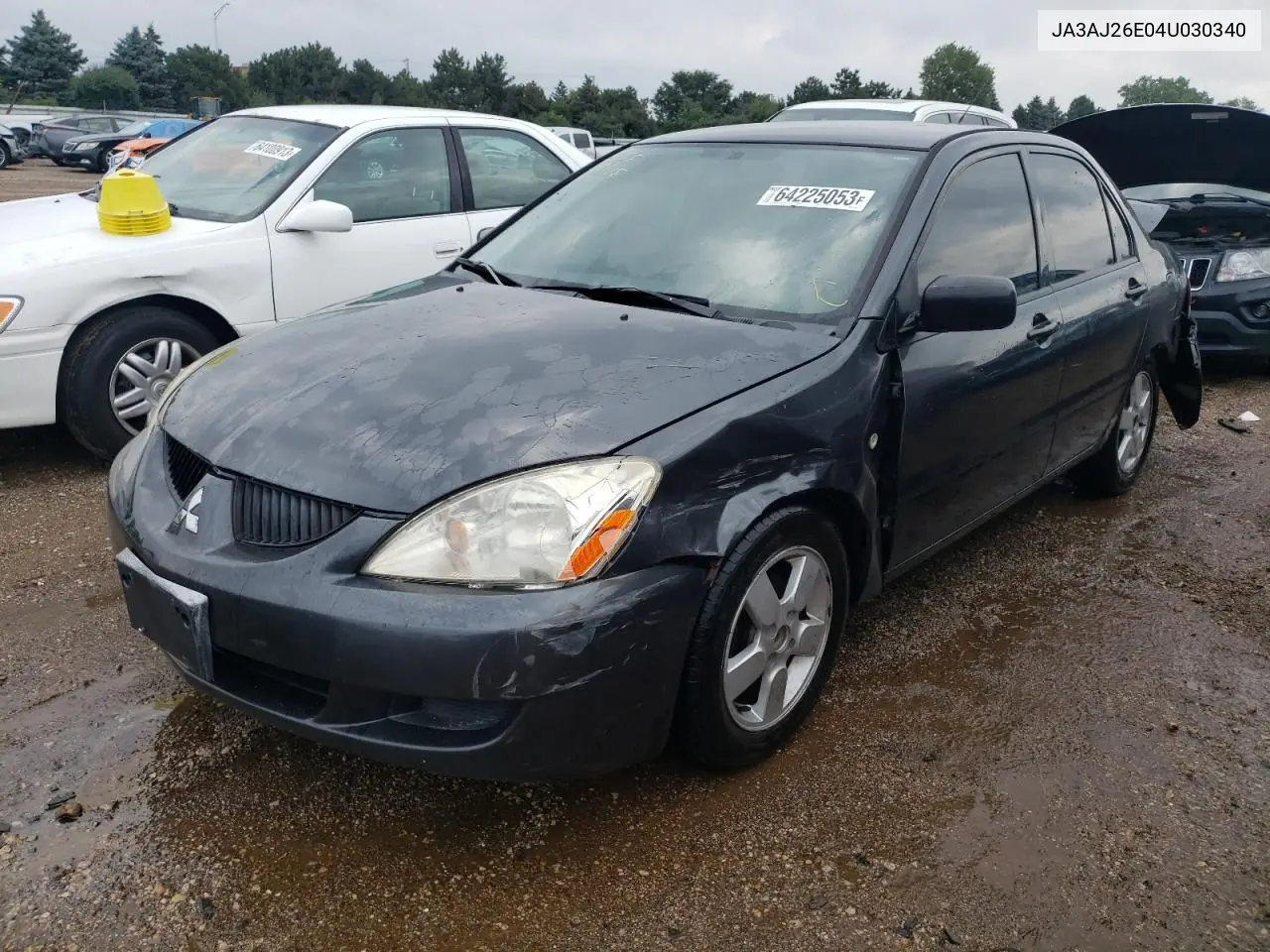 2004 Mitsubishi Lancer Es VIN: JA3AJ26E04U030340 Lot: 48548365