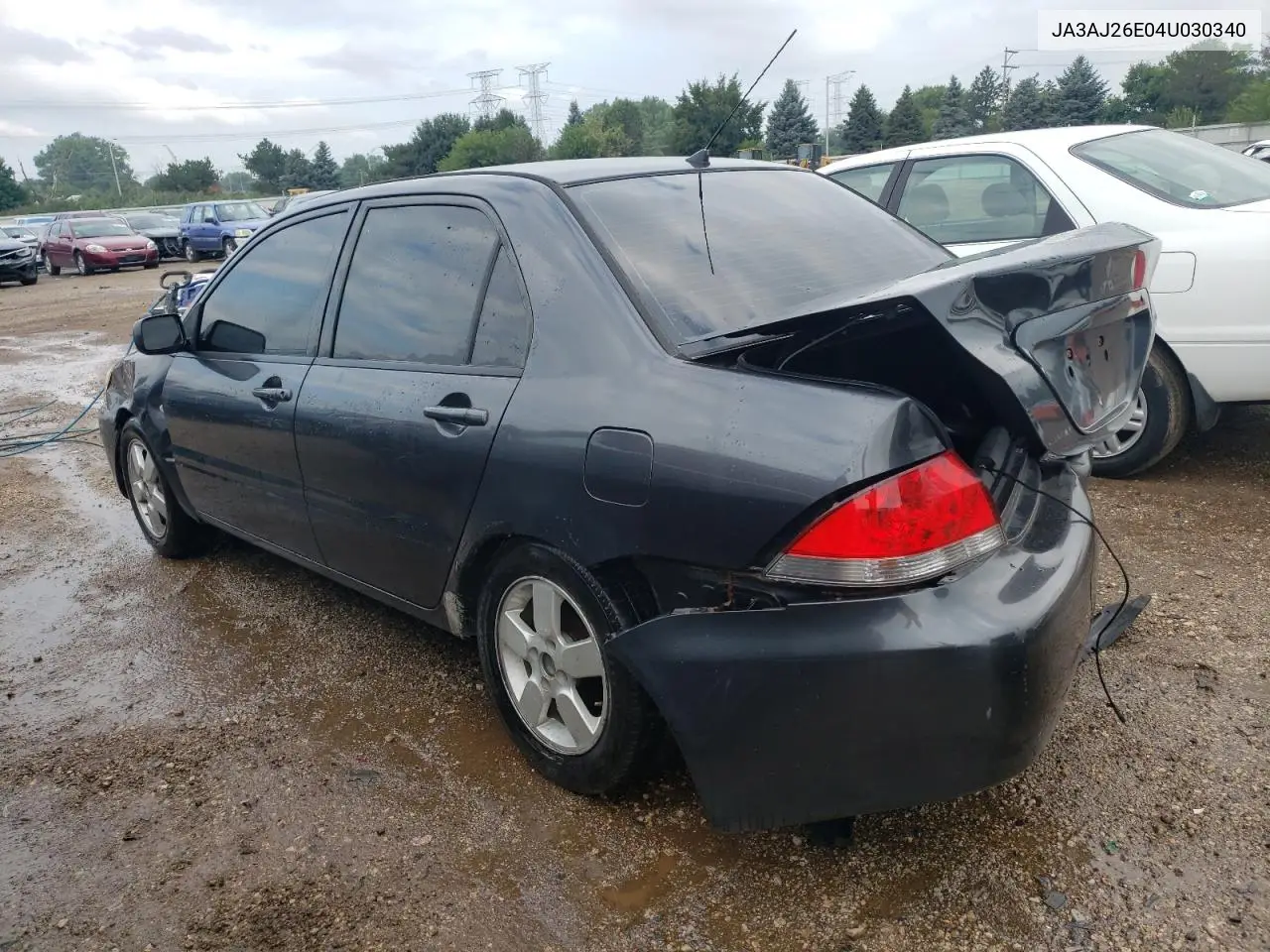 2004 Mitsubishi Lancer Es VIN: JA3AJ26E04U030340 Lot: 48548365