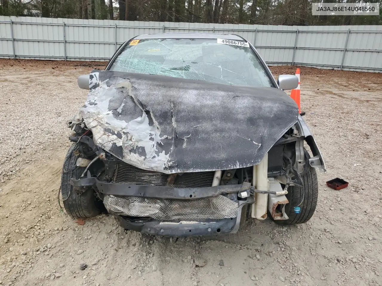 2004 Mitsubishi Lancer Oz Rally VIN: JA3AJ86E14U048560 Lot: 53683945