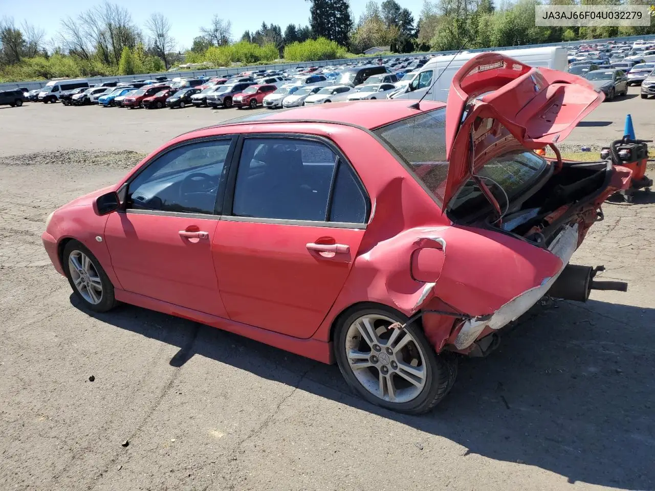 2004 Mitsubishi Lancer Ralliart VIN: JA3AJ66F04U032279 Lot: 53780195