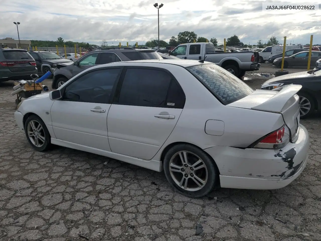 2004 Mitsubishi Lancer Ralliart VIN: JA3AJ66F04U028622 Lot: 58033665