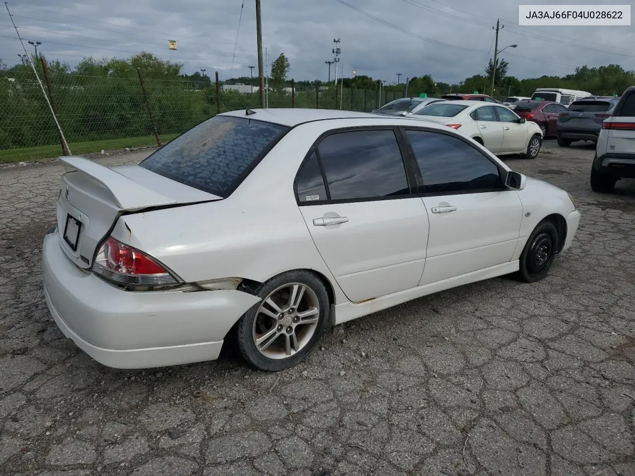 2004 Mitsubishi Lancer Ralliart VIN: JA3AJ66F04U028622 Lot: 58033665