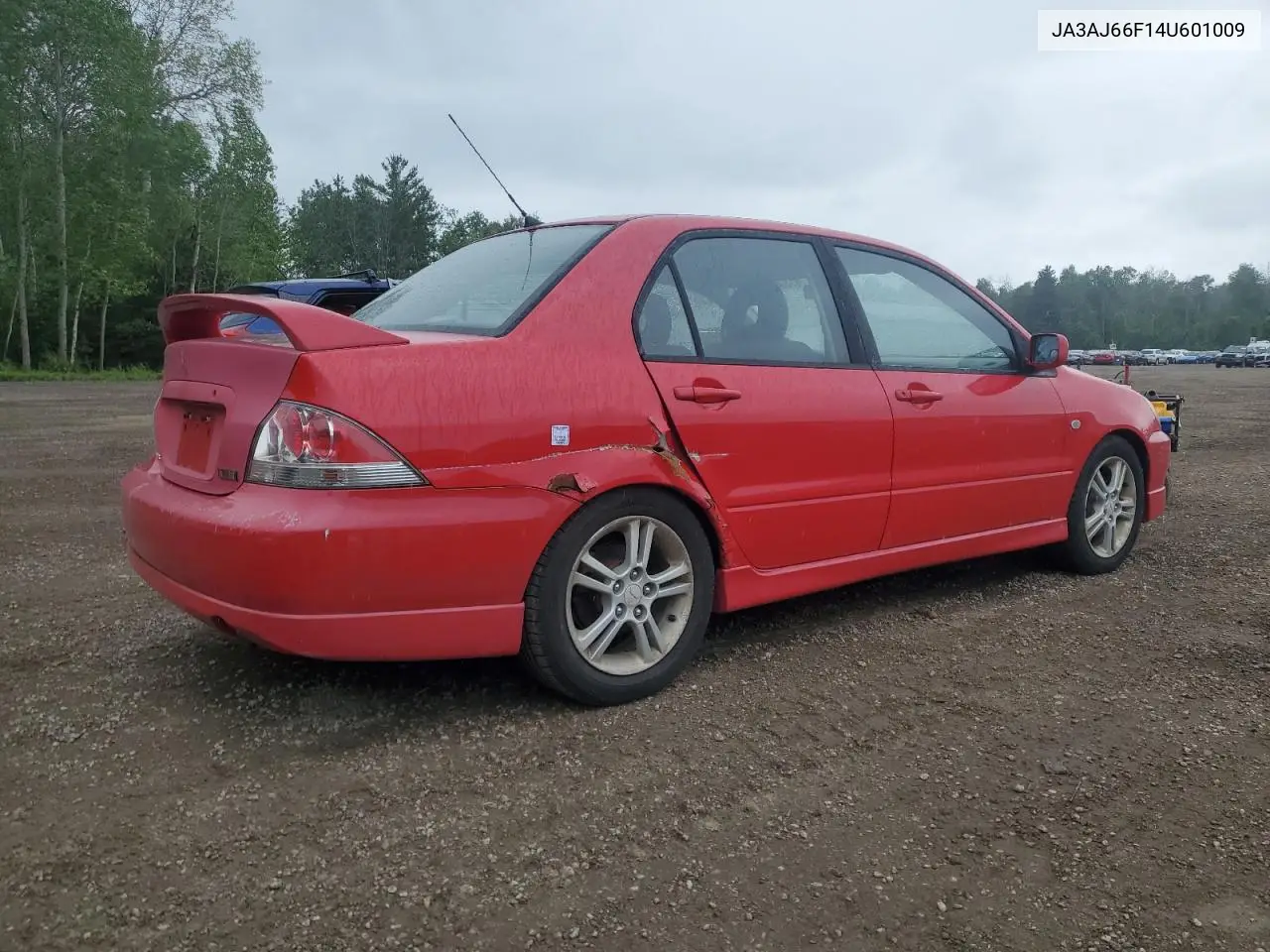 2004 Mitsubishi Lancer Ralliart VIN: JA3AJ66F14U601009 Lot: 61838655