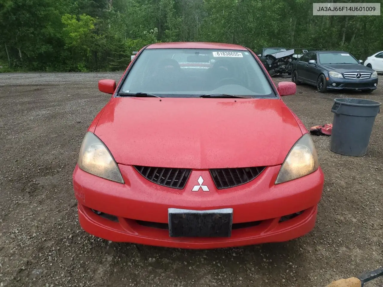 2004 Mitsubishi Lancer Ralliart VIN: JA3AJ66F14U601009 Lot: 61838655
