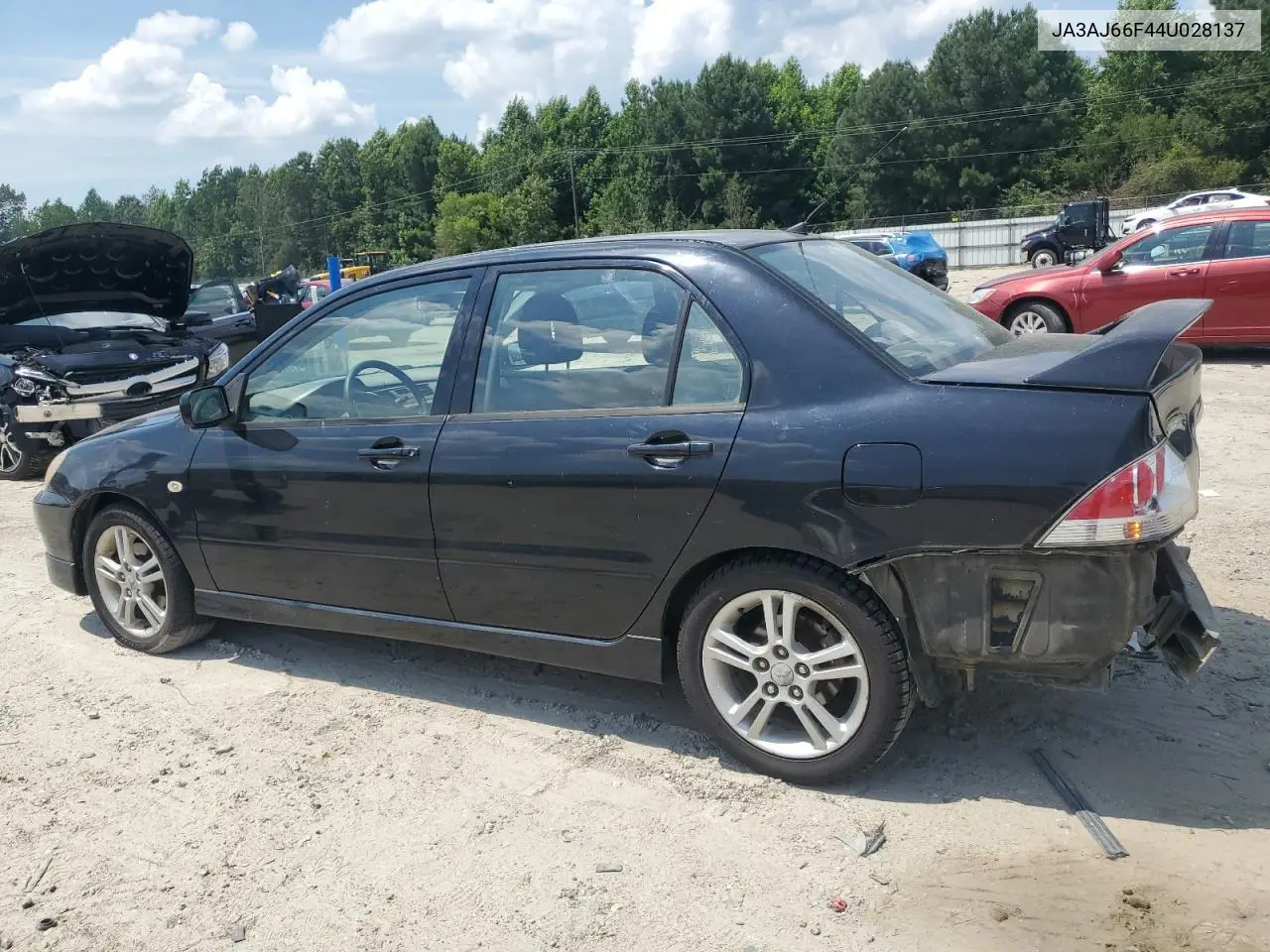 2004 Mitsubishi Lancer Ralliart VIN: JA3AJ66F44U028137 Lot: 62596185