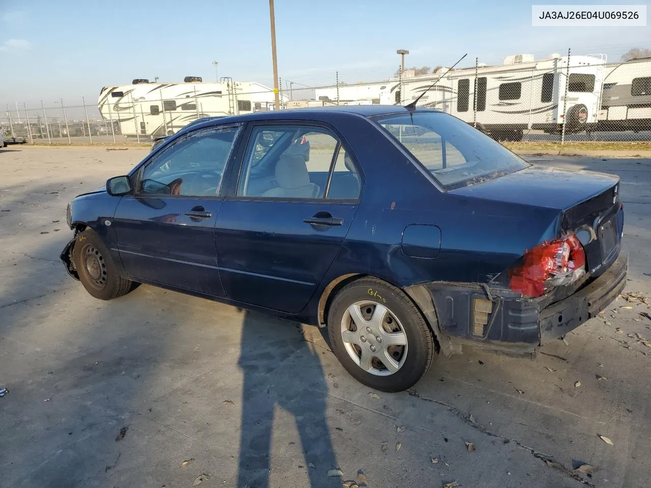 2004 Mitsubishi Lancer Es VIN: JA3AJ26E04U069526 Lot: 83693904
