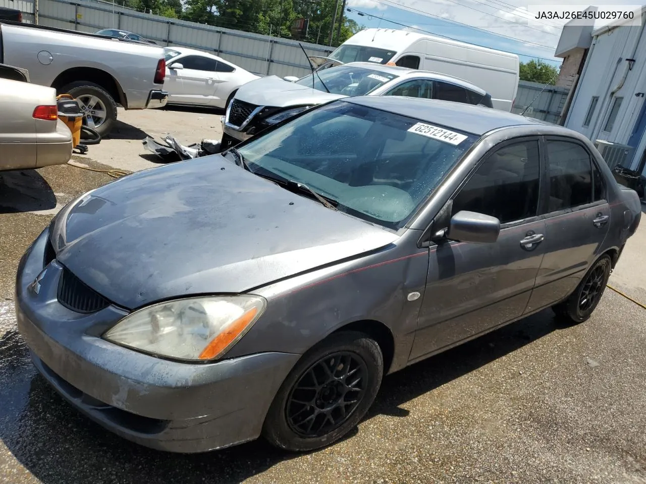 2005 Mitsubishi Lancer Es VIN: JA3AJ26E45U029760 Lot: 62512144