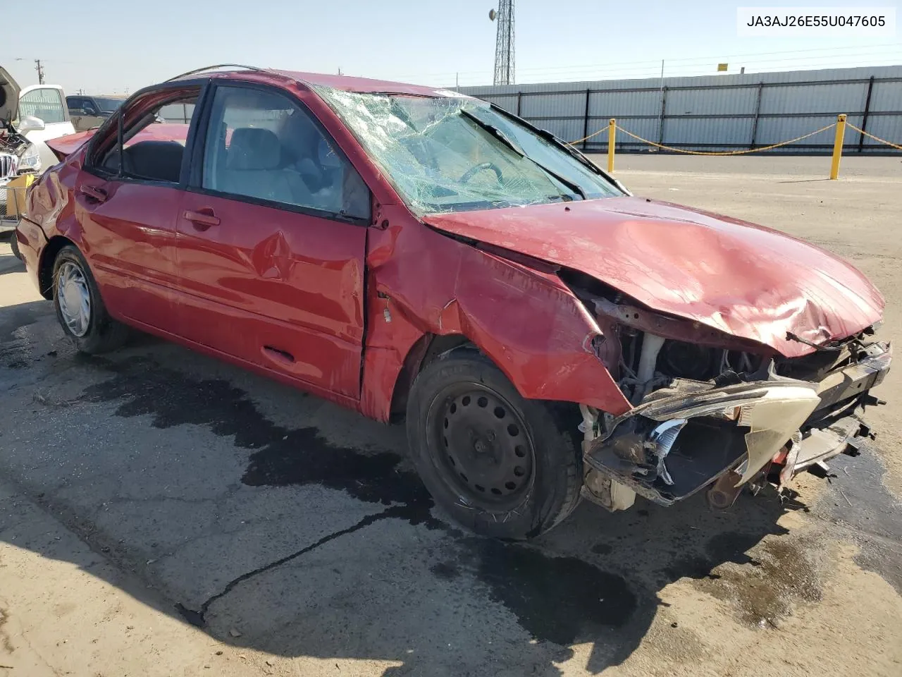 2005 Mitsubishi Lancer Es VIN: JA3AJ26E55U047605 Lot: 70460694