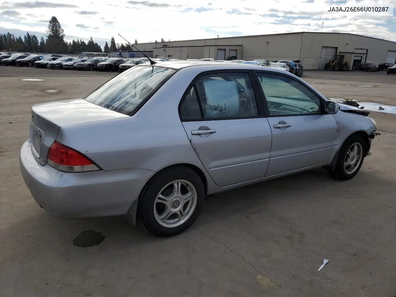 2006 Mitsubishi Lancer Es VIN: JA3AJ26E66U010287 Lot: 43977785