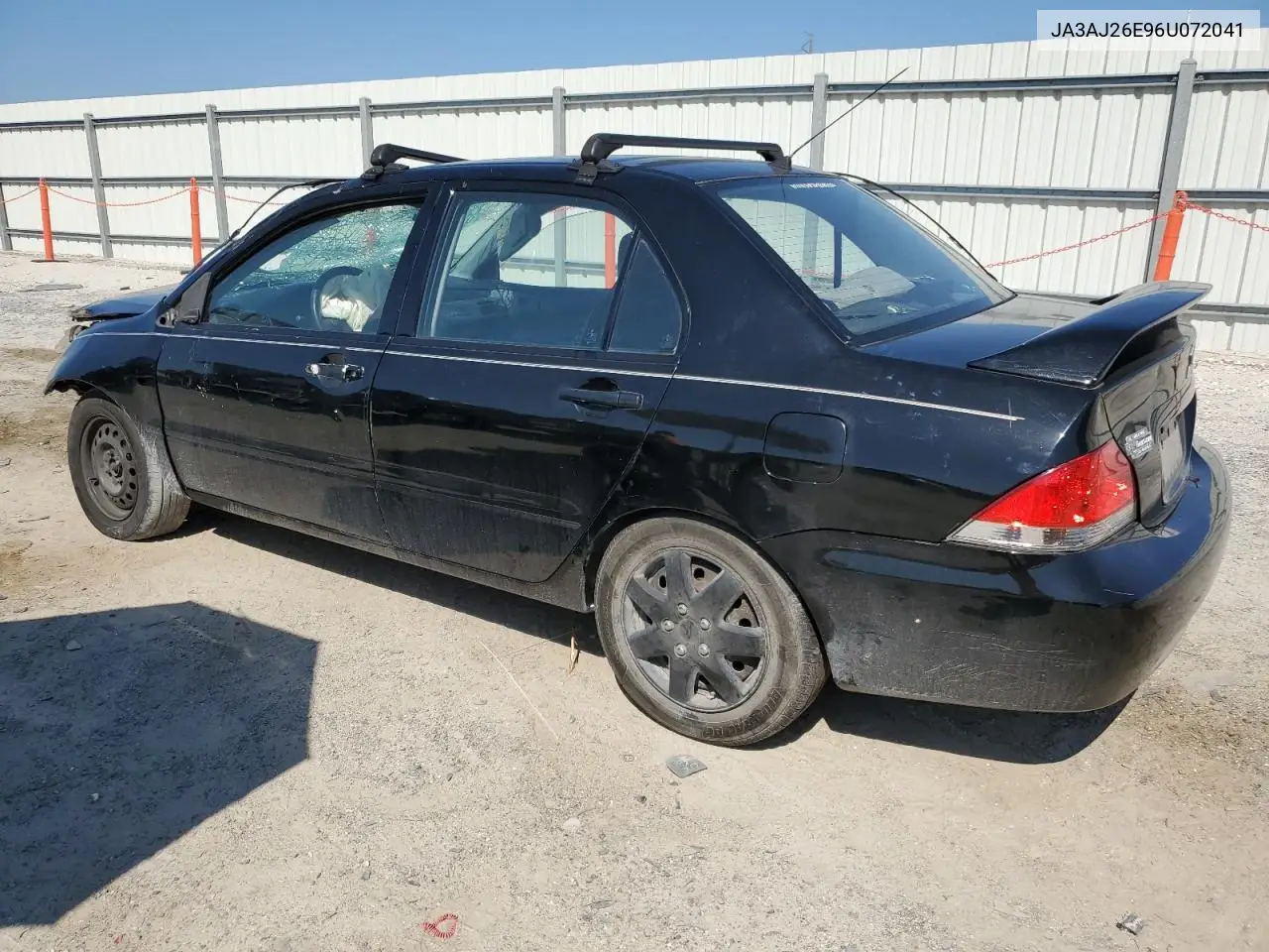 2006 Mitsubishi Lancer Es VIN: JA3AJ26E96U072041 Lot: 52852565