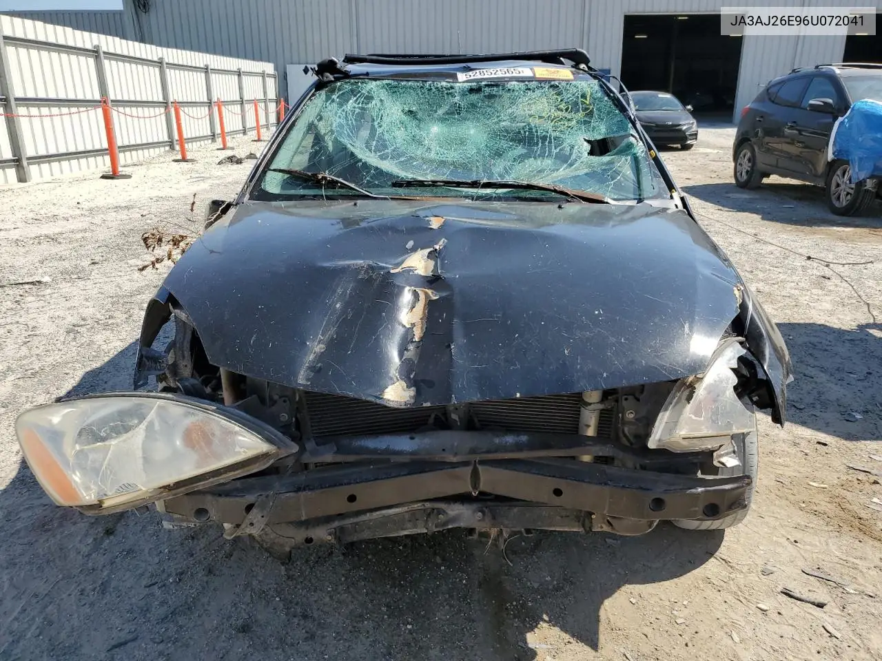 2006 Mitsubishi Lancer Es VIN: JA3AJ26E96U072041 Lot: 52852565