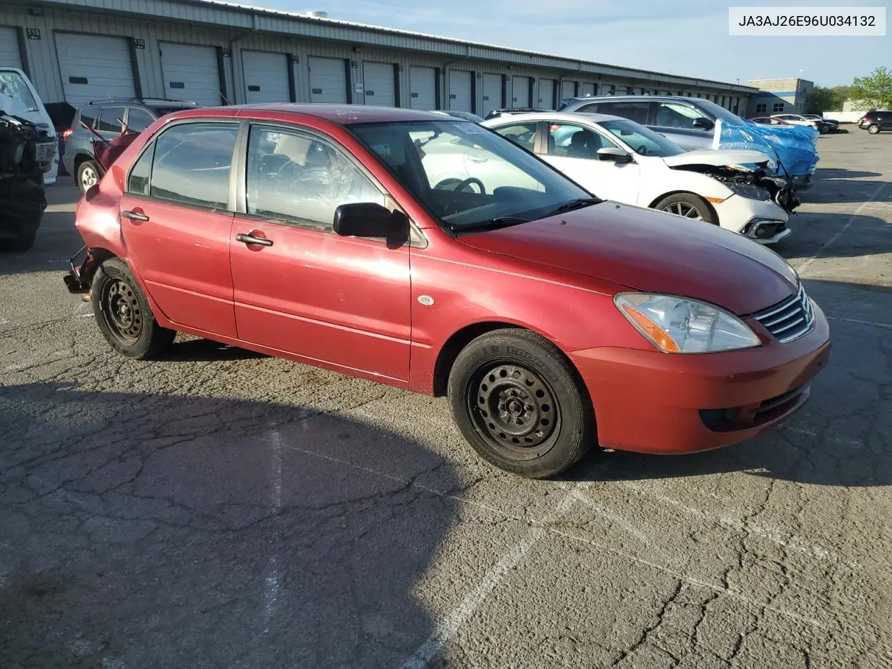 2006 Mitsubishi Lancer Es VIN: JA3AJ26E96U034132 Lot: 53722855