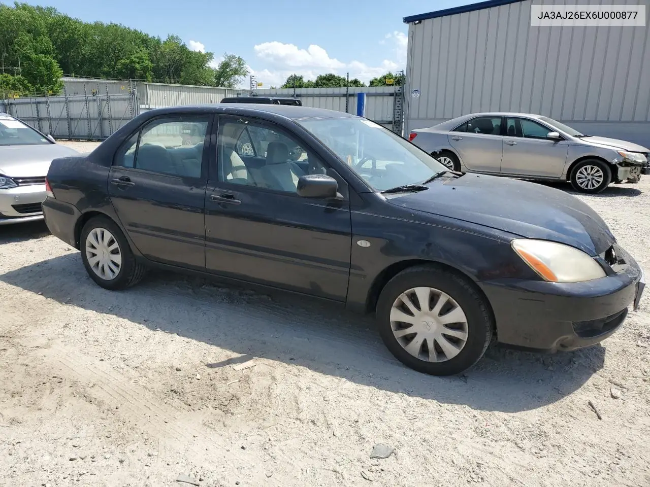 2006 Mitsubishi Lancer Es VIN: JA3AJ26EX6U000877 Lot: 55166445