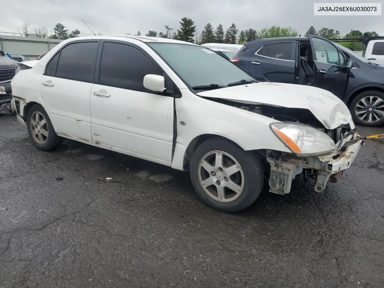 2006 Mitsubishi Lancer Es VIN: JA3AJ26EX6U030073 Lot: 56619585