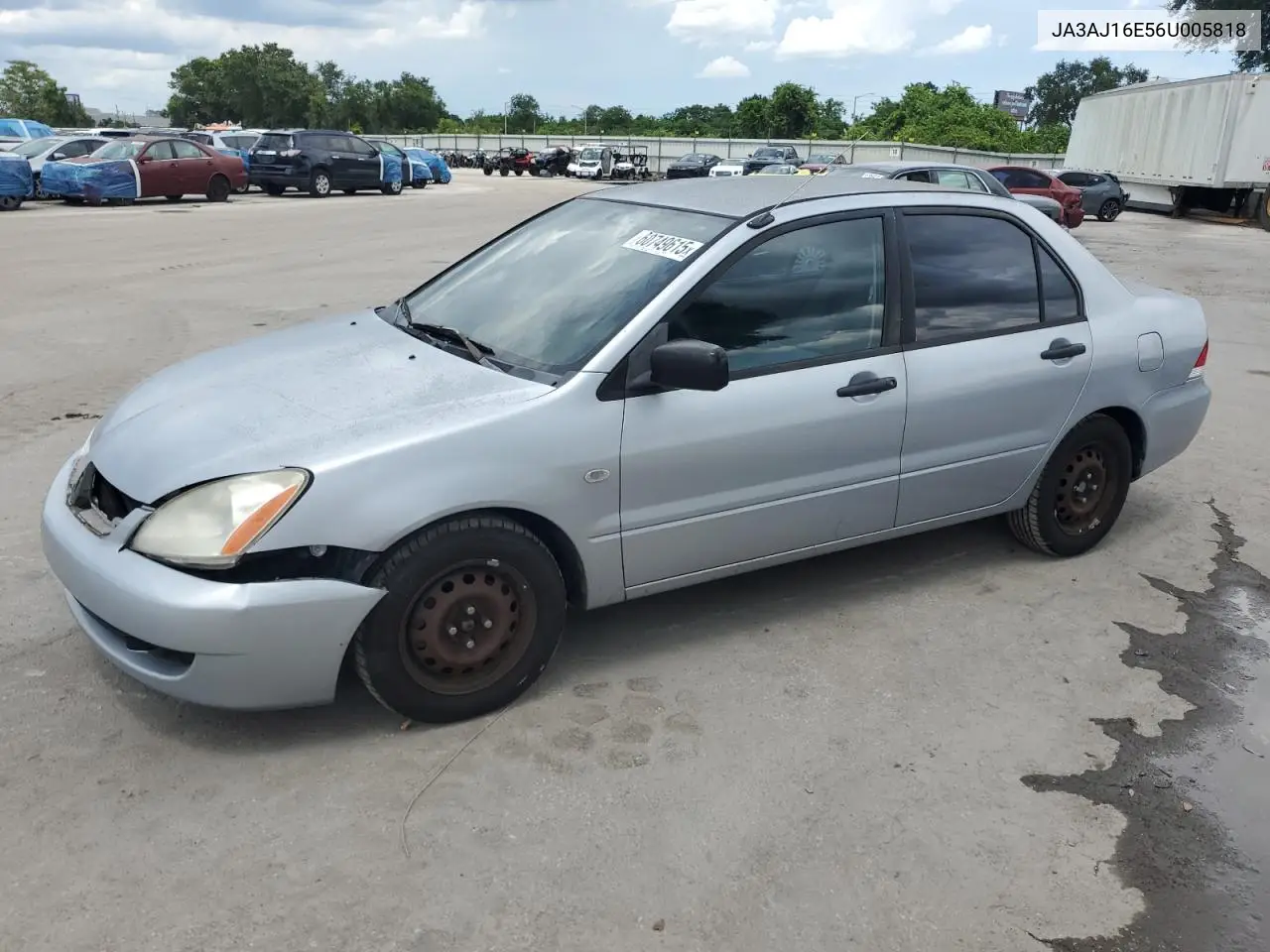 2006 Mitsubishi Lancer Es VIN: JA3AJ16E56U005818 Lot: 60749615