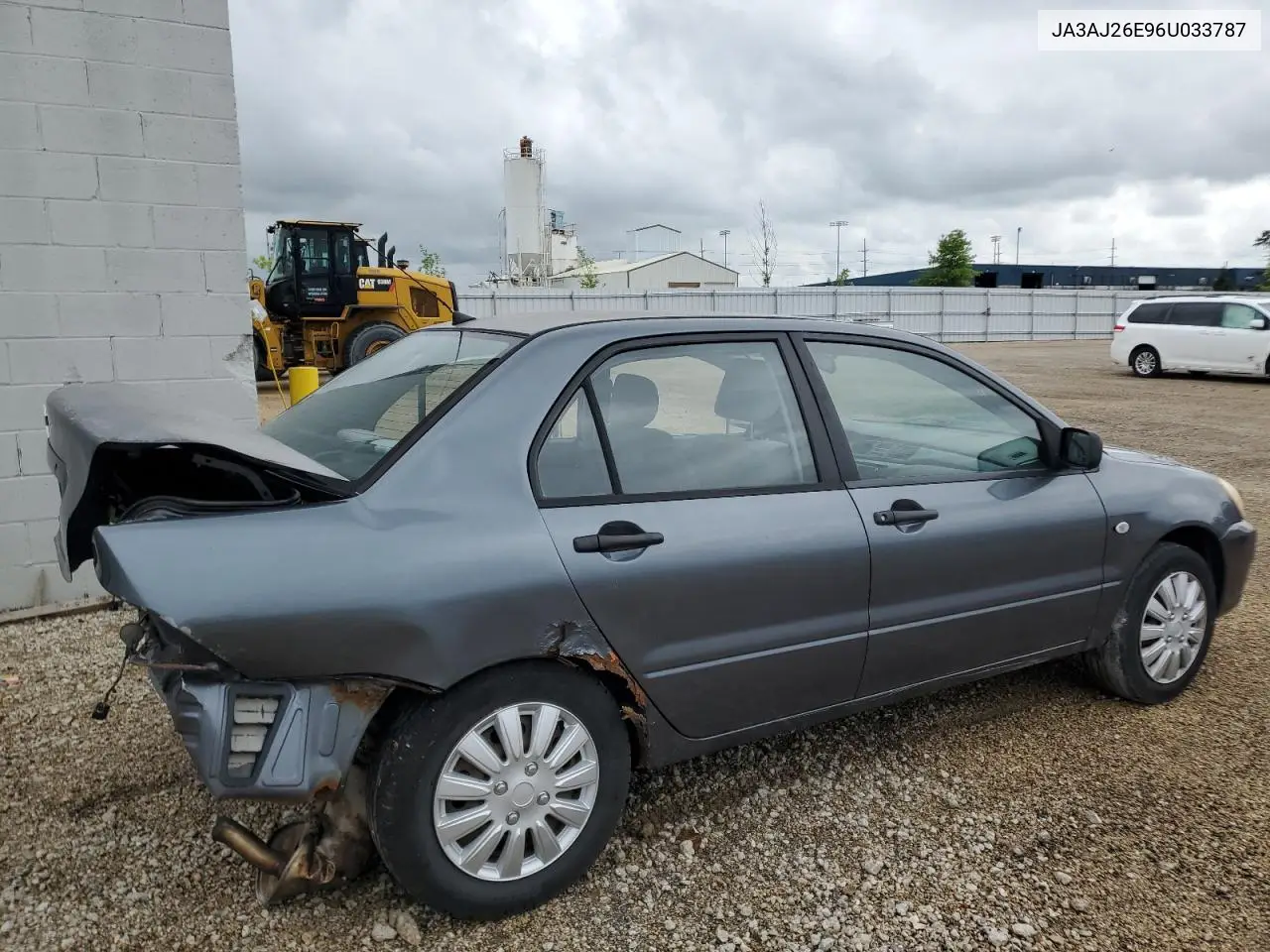 2006 Mitsubishi Lancer Es VIN: JA3AJ26E96U033787 Lot: 61417165