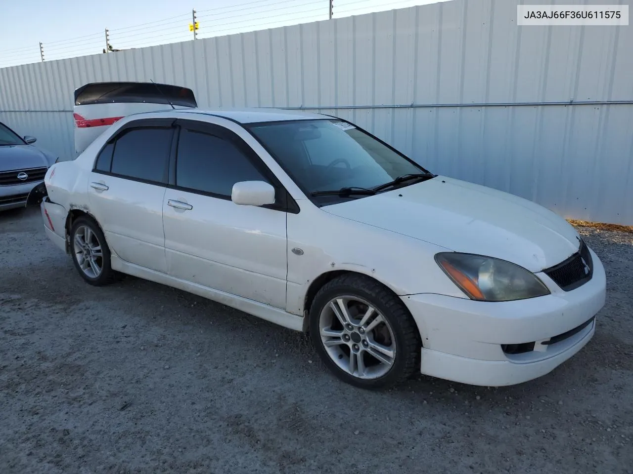2006 Mitsubishi Lancer Ralliart VIN: JA3AJ66F36U611575 Lot: 77982674