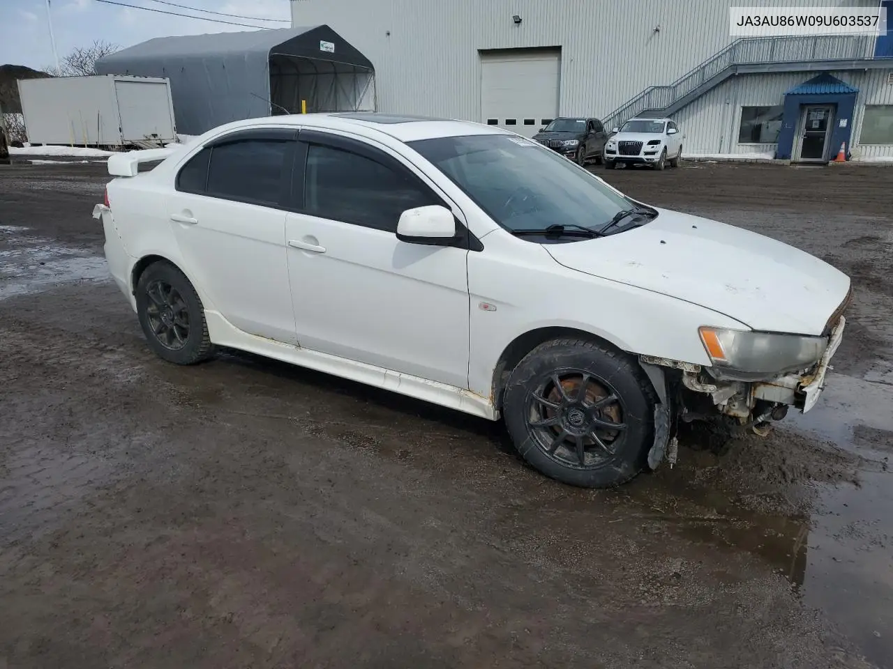 2009 Mitsubishi Lancer Gts VIN: JA3AU86W09U603537 Lot: 47431615