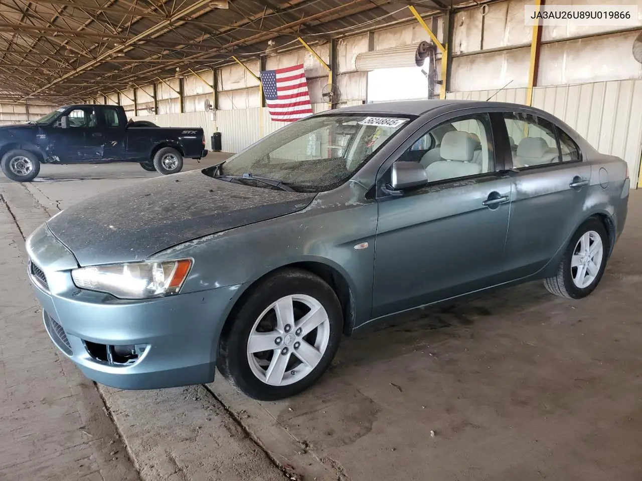 2009 Mitsubishi Lancer Es/Es Sport VIN: JA3AU26U89U019866 Lot: 56248845