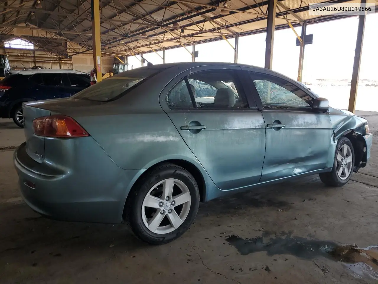 2009 Mitsubishi Lancer Es/Es Sport VIN: JA3AU26U89U019866 Lot: 56248845