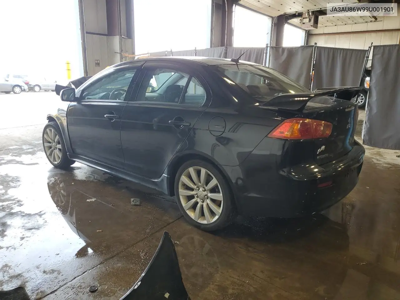 2009 Mitsubishi Lancer Gts VIN: JA3AU86W99U001901 Lot: 56658155