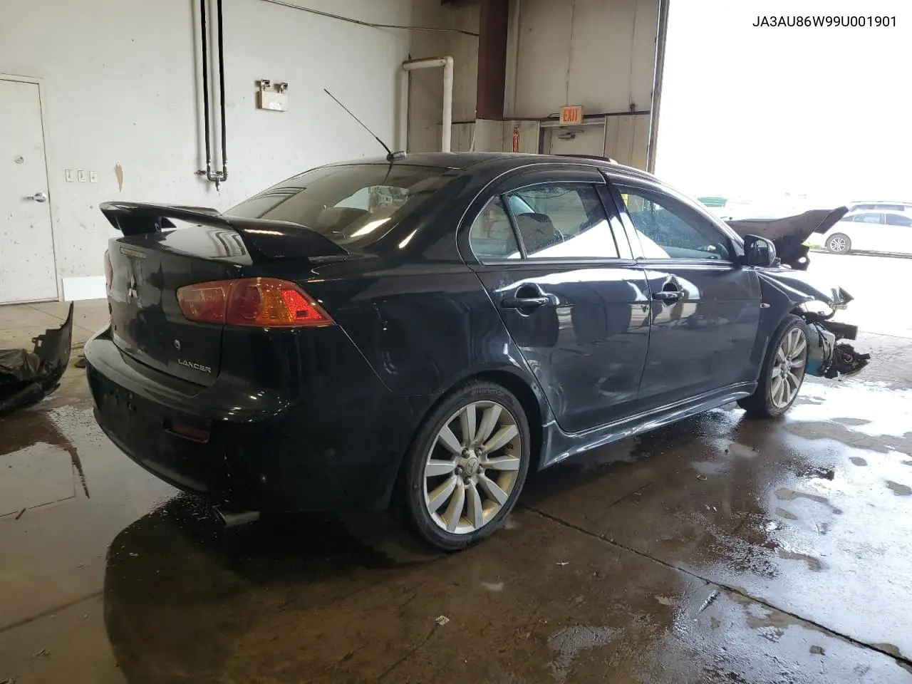 2009 Mitsubishi Lancer Gts VIN: JA3AU86W99U001901 Lot: 56658155