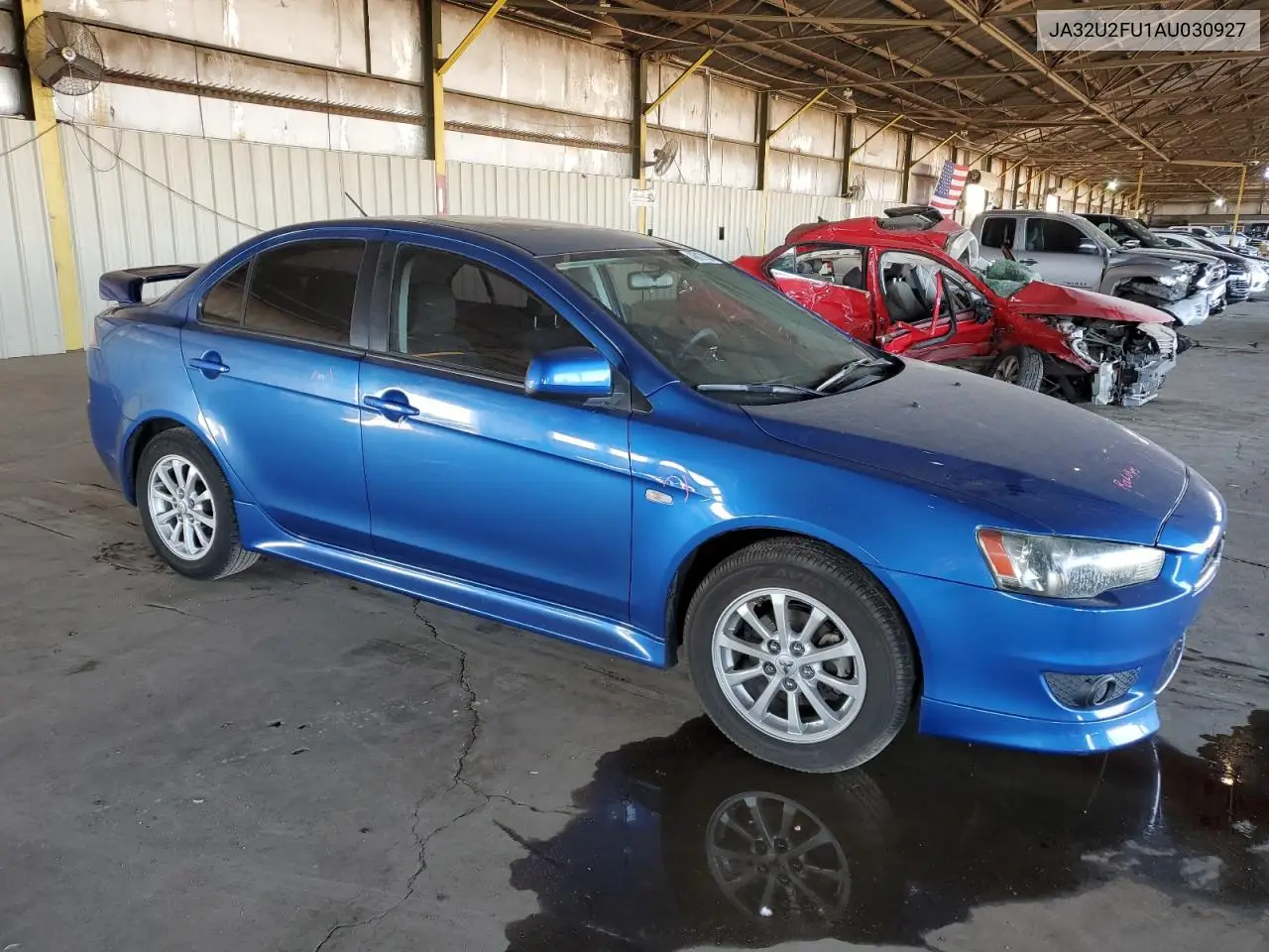 2010 Mitsubishi Lancer Es/Es Sport VIN: JA32U2FU1AU030927 Lot: 46812135