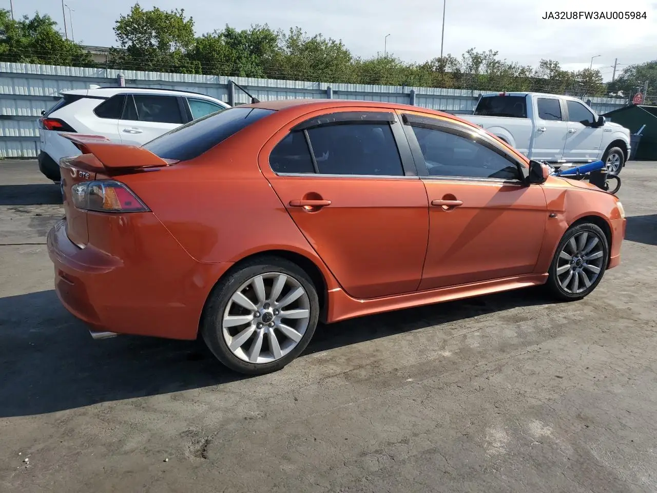 2010 Mitsubishi Lancer Gts VIN: JA32U8FW3AU005984 Lot: 52610025