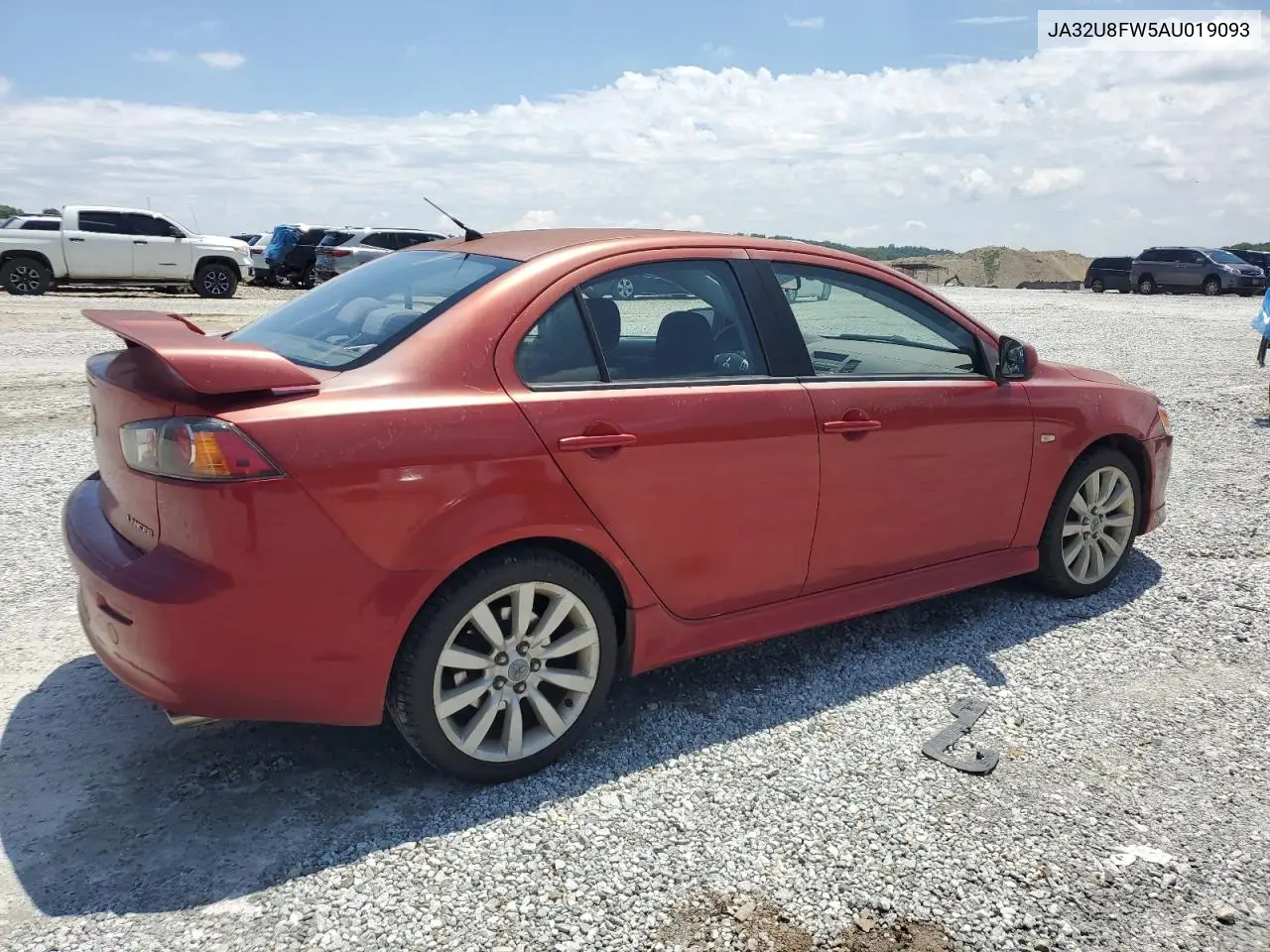 2010 Mitsubishi Lancer Gts VIN: JA32U8FW5AU019093 Lot: 56016795
