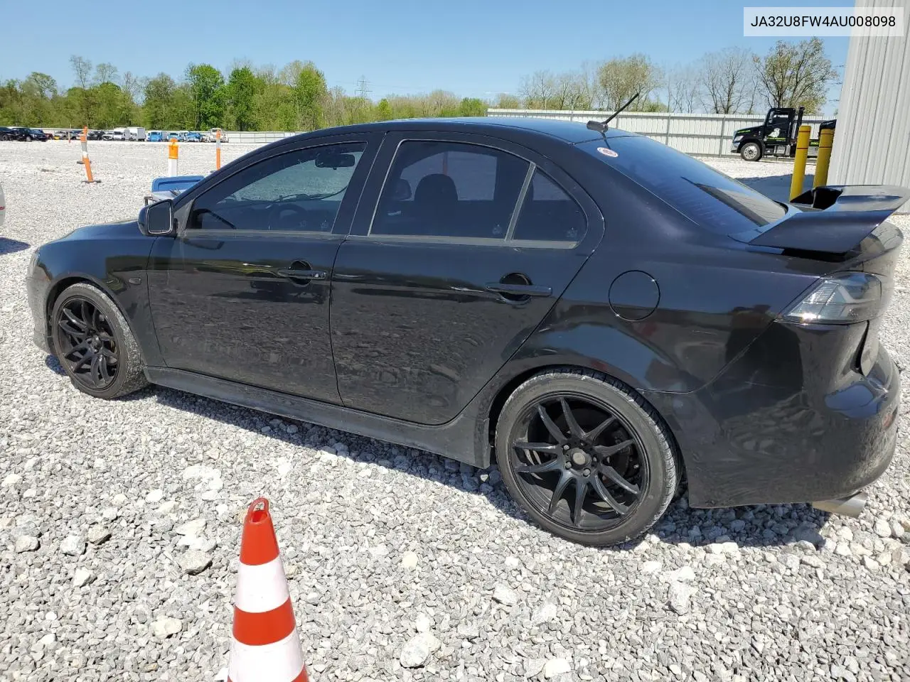 2010 Mitsubishi Lancer Gts VIN: JA32U8FW4AU008098 Lot: 56388975