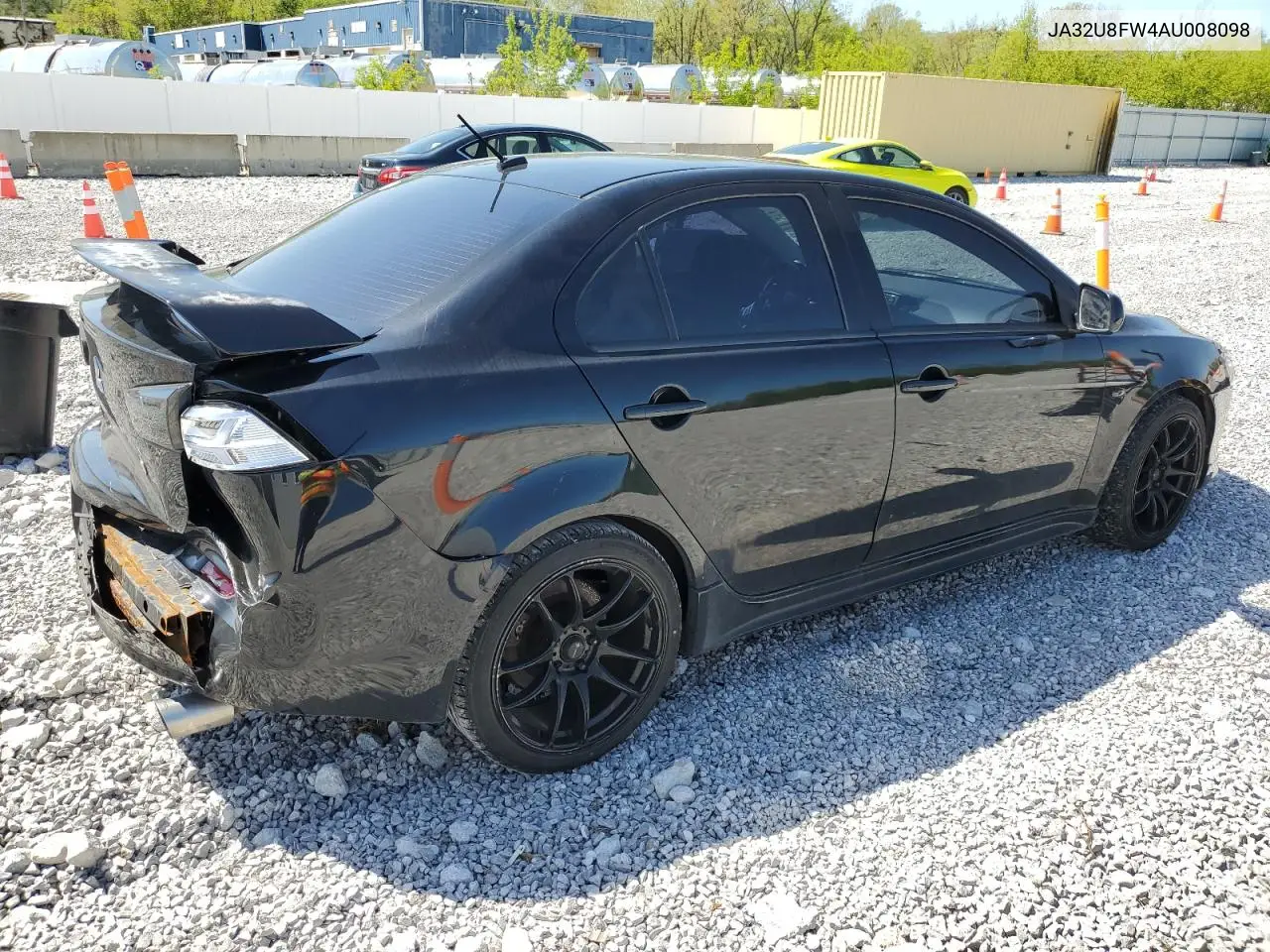 2010 Mitsubishi Lancer Gts VIN: JA32U8FW4AU008098 Lot: 56388975