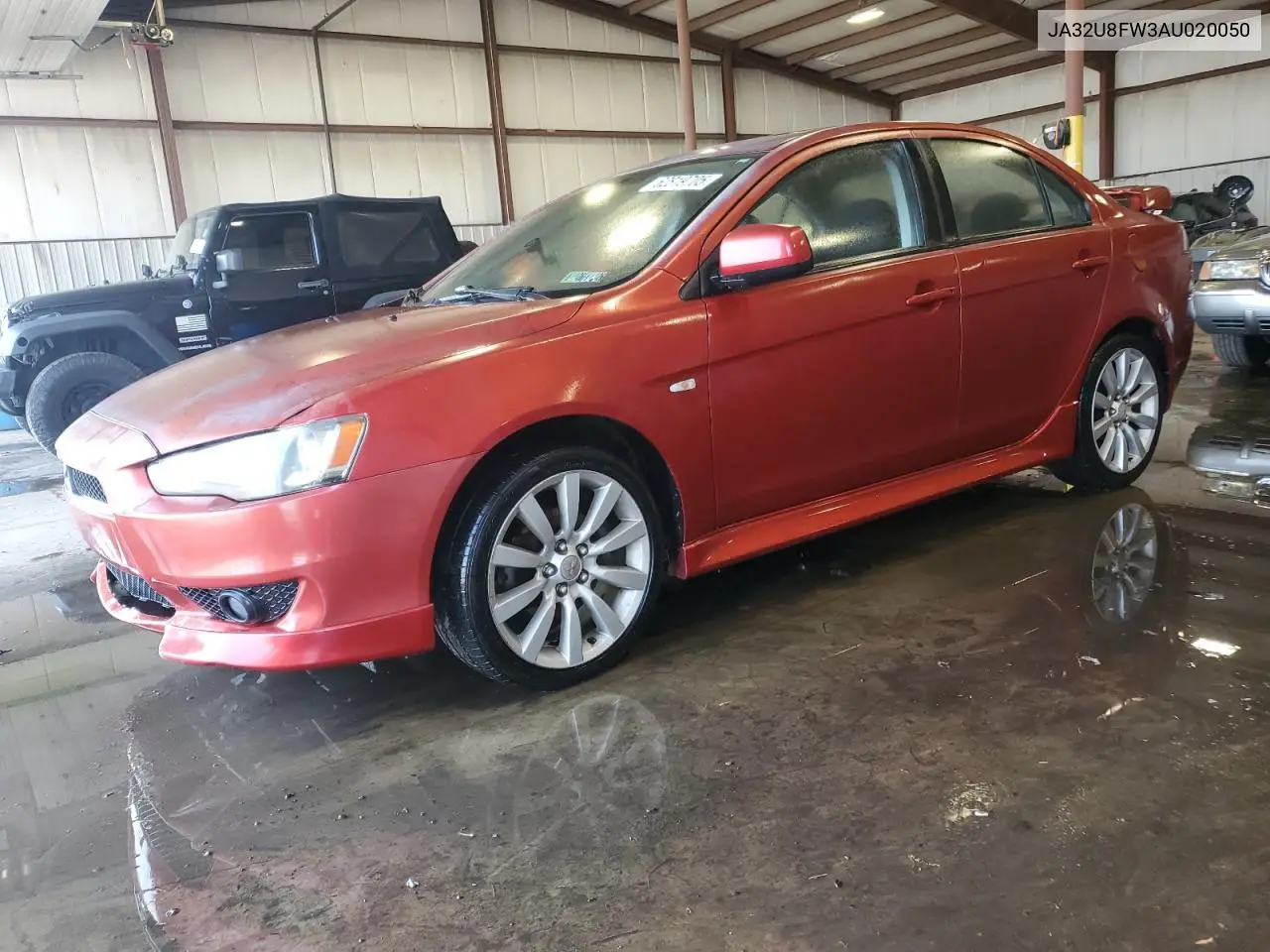 2010 Mitsubishi Lancer Gts VIN: JA32U8FW3AU020050 Lot: 62819705