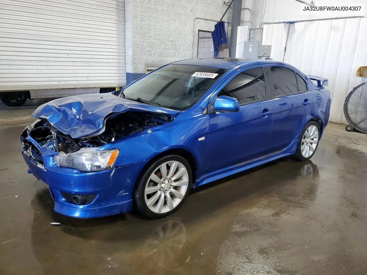 2010 Mitsubishi Lancer Gts VIN: JA32U8FW0AU004307 Lot: 62938665